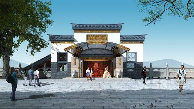 建筑投标单位成都古建筑建设单位图片由四川文渊古建筑园林营造工程有