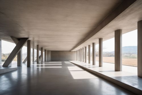 服务大楼工业建筑模型空间摄影图 摄影图 下载至来源处