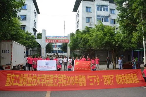 三下乡 百镇行丨做出彩建艺人 建艺学院赴合川区古楼镇开展 2018年暑期三下乡社会实践