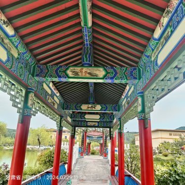 四川防腐木凉亭