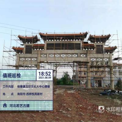 大型仿古凉亭 三层仿古凉亭 古建筑凉亭 施工厂家河北若艺