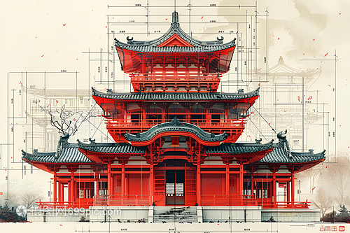 中国风古建筑