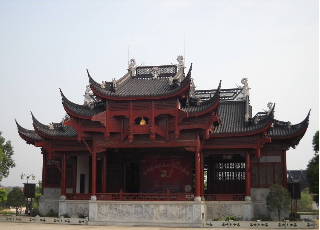 钢结构仿古建筑,仿古钢结构工程设计